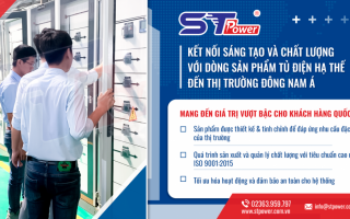 ST Power: Kết Nối Sáng Tạo và Chất Lượng Với Dòng Sản Phẩm Tủ Điện Hạ Thế Đến Thị Trường Đông Nam Á